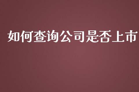 如何查询公司是否上市_https://wap.gongyisiwang.com_保险理财_第1张