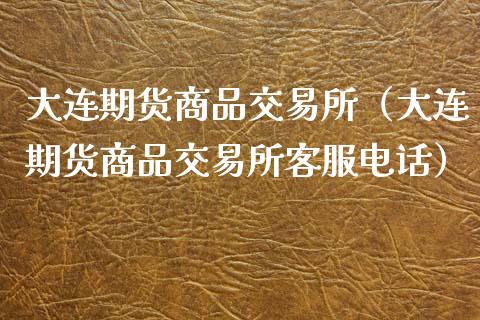 大连期货商品交易所（大连期货商品交易所客服电话）_https://wap.gongyisiwang.com_股市新闻_第1张