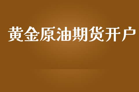 黄金原油期货开户_https://wap.gongyisiwang.com_个股行情_第1张