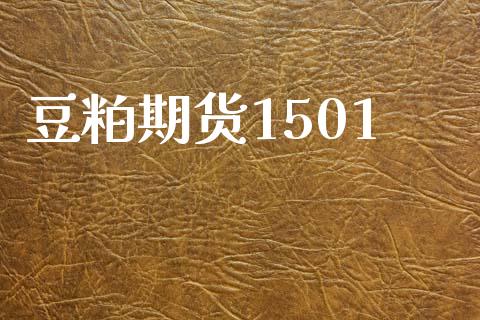 豆粕期货1501_https://wap.gongyisiwang.com_美原油直播_第1张