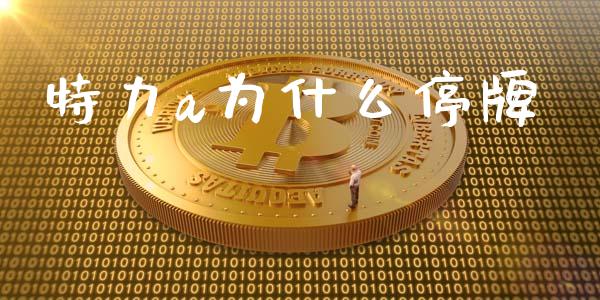 特力a为什么停牌_https://wap.gongyisiwang.com_大盘分析_第1张