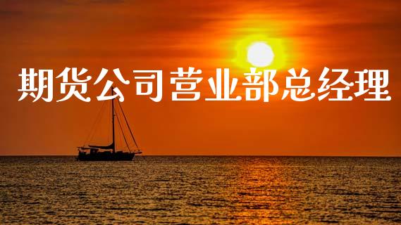 期货公司营业部总经理_https://wap.gongyisiwang.com_保险理财_第1张