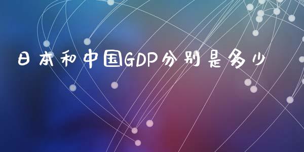 日本和中国GDP分别是多少_https://wap.gongyisiwang.com_个股行情_第1张