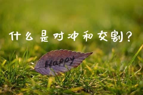 什么是对冲和交割？_https://wap.gongyisiwang.com_概念板块_第1张