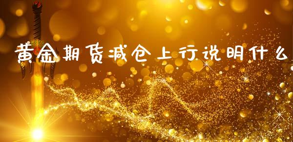 黄金期货减仓上行说明什么_https://wap.gongyisiwang.com_保险理财_第1张