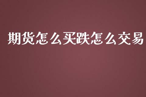 期货怎么买跌怎么交易_https://wap.gongyisiwang.com_理财规划_第1张