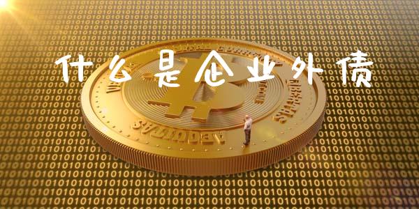 什么是企业外债_https://wap.gongyisiwang.com_股市新闻_第1张