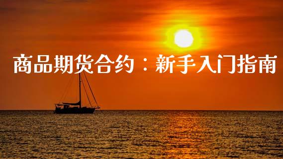 商品期货合约：新手入门指南_https://wap.gongyisiwang.com_保险理财_第1张