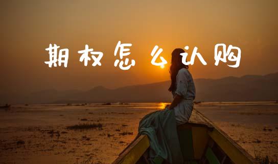 期权怎么认购_https://wap.gongyisiwang.com_美原油直播_第1张