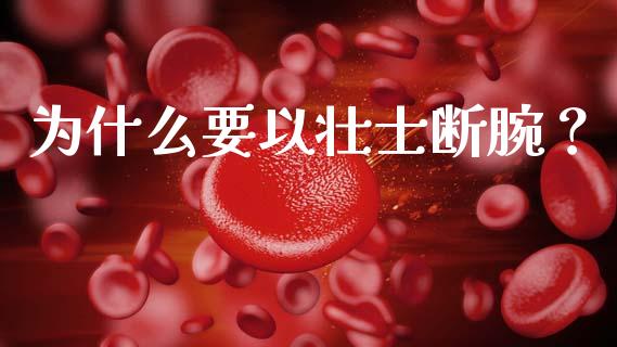为什么要以壮士断腕？_https://wap.gongyisiwang.com_理财规划_第1张